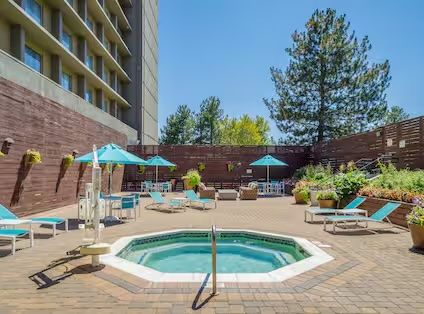 Denver hotel pool area